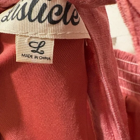 Listicle Pink Layered Maxi Dress - Picture 2 of 5